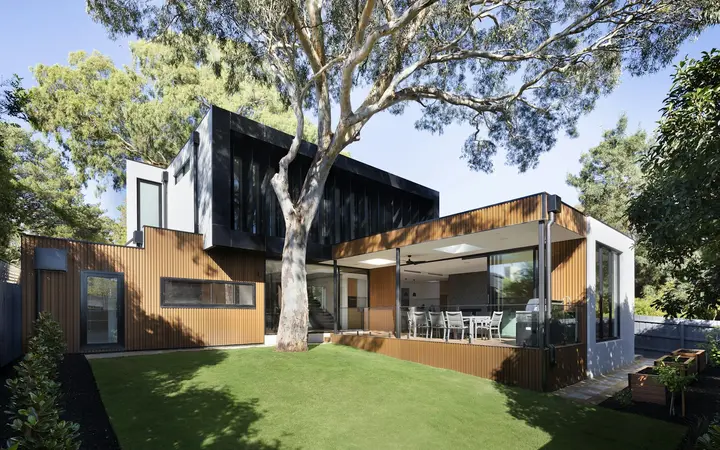 Representative contemporary residential interior