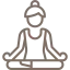 Yoga & wellness icon