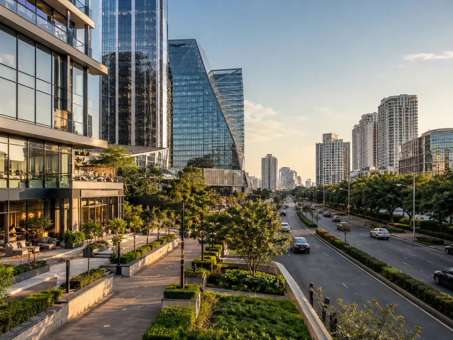 Premium luxury corridor near Sector 58 Gurugram with business, retail and residential infrastructure