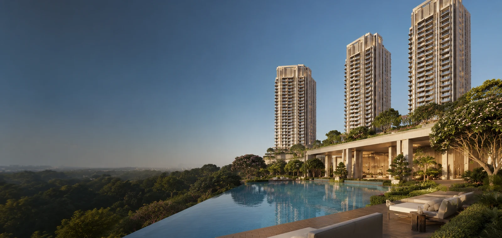 Eldeco Echoes of Eden lifestyle amenities and landscaped community