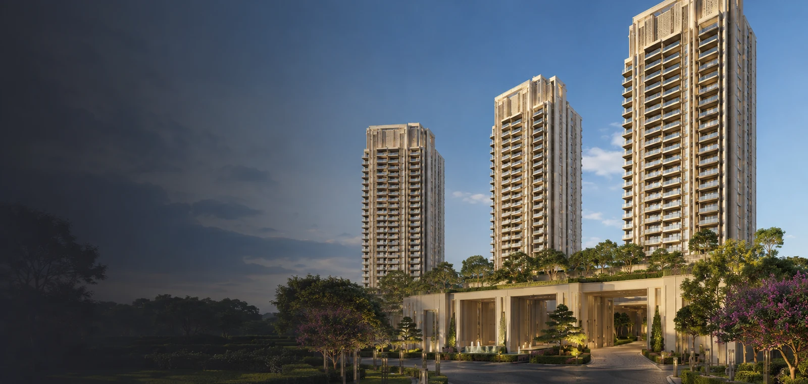 Eldeco Echoes of Eden landscaped residential environment